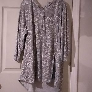 Oversized women's shirt